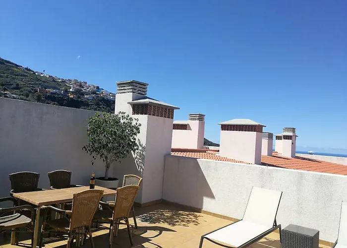 아파트 Wonderful Penthouse In The Center Of Icod De Vinos *